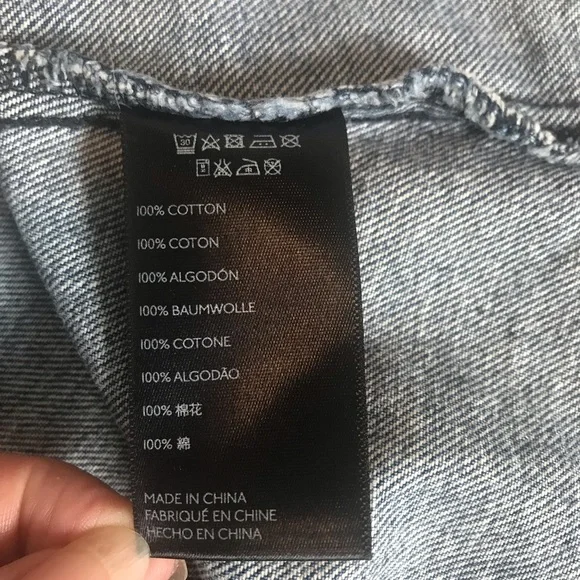 BDG blue denim skirt size Medium - Picture 7 of 9